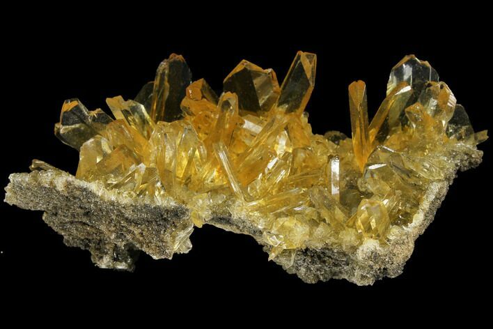 Selenite Crystal Cluster (Fluorescent) - Peru #108623